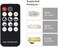 BTF-LIGHTING Mini RF Dimmer Controller 14 Keys for FCOB 3014 5630 5730 3528 LED Strips DC5V/DC12V/DC24V Dimmer Switch Brightness Mode Effect Mode Wireless LED Dimmer Controller(Single Color.