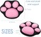 ProElife Cute Mouse Wrist Support Pad Cat Paw Pattern, Comfortable Soft Wrist Rest Hand Pillow Relief Hand&rsquo;s Pain with Non-Slip Rubber Base 4. 3 x 3. 7 Inches for Home, Office Computer Laptop (Black.