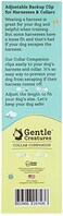 مشبك طوق Gentle Creatures - مشبك احتياطي قابل للتعديل لطوق الكلب، طوق الشوكة، طوق الضغط، المقود اللطيف - مشبك مزدوج الأطراف - مشبك أمان.