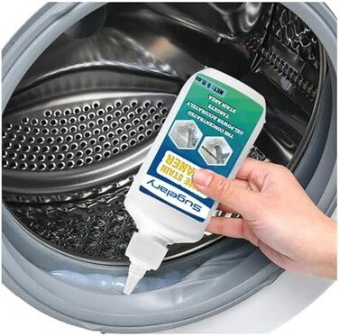 Sugelary Mold Remover Gel, Household Washing Machine Cleaner for Washing Machine, Refrigerator Strips, Grout Cleaner Best for Home Sink, Kitchen, Showers(1Pack.