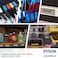LABELWORKS Epson LW-PX300 Industrial Label Maker for Office &ndash; Compatible with Stickers, Magnets, and Shrink Tube, Portable Handheld Design.