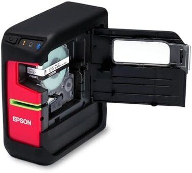 LABELWORKS Epson LW-PX400 Industrial Label Maker Kit - Complete Kit with Accessories, Shrink Tube and Self-Laminating Wrap Compatible, Portable Wireless Label Printer.