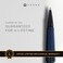 Cross Edge Matte Blue Lacquer Gel Rollerball Pen.