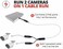 IPCamPower POE Combiner Splitter Adapter, Run 2 IP Cameras on 1 Cable.