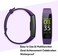 ZURURU Fitness Tracker with Blood Pressure Heart Rate Sleep Health Monitor for Men and Women, Upgraded Waterproof Activity Tracker Watch, Step Calorie Counter Pedometer Purple.