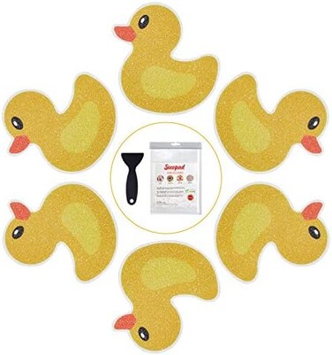 Secopad Original 20 PCS Non Slip Bathtub Stickers, Adhesive Kids Anti Slip Decal Threads for Shower and Bath Tub with Premium Scraper, Each About 4. 5" x 3. 5".