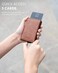 VULKIT Men's Credit Card Holder Credit Card Holder Leather RFID Wallet Pop Up Wallet with 3 Slots for CardsBanknotes&hellip;.