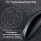 1PZ MS3-VP3 Black Carpet Floor Mats for Tesla Model 3 2017-2023 All Weather Heavy Duty Protection.