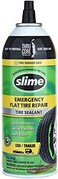 Slime 60186 Flat Tire Puncture Repair Sealant, Emergency Repair for Highway Vehicles, Suitable for Cars/Trailers, Non-Toxic, eco-Friendly, 14oz.