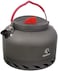 REDCAMP 1. 4L Outdoor Camping Kettle with Heat Exchanger, Aluminum Camp Tea Kettle with Carrying Bag, Compact Lightweight Coffee Pot.