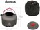 REDCAMP 1. 4L Outdoor Camping Kettle with Heat Exchanger, Aluminum Camp Tea Kettle with Carrying Bag, Compact Lightweight Coffee Pot.
