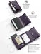 VULKIT Men's Credit Card Holder Credit Card Holder Leather RFID Wallet Pop Up Wallet with 3 Slots for CardsBanknotes&hellip;.