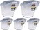 Wooster Brush 8629 Pelican Liner 5 Pack Set of 3.