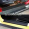 YOCTM ABS TJ Door Sill Protectors Guards Plate Entry Guard Kit for 97-06 Jeep Wrangler TJ Interior Accessories Full Protection Door Sill Guards Kit Protector Replacement, 2pcs/Set.