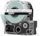 LABELWORKS 236IBWPX PET (PolyesterTape Cartridge - Black on White Strong Adhesive Industrial Label Maker Tape - 1. 5" (36MMWide, 30 ft.