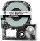 LABELWORKS Epson Genuine LABELWORKS 212VTBWPX Tape Cartridge - Black on White Flexible and Durable Vinyl Industrial Label Maker Tape - 1/2" (12MMWide, 22. 9 ft.