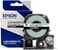 LABELWORKS Epson Genuine LABELWORKS 212VTBWPX Tape Cartridge - Black on White Flexible and Durable Vinyl Industrial Label Maker Tape - 1/2" (12MMWide, 22. 9 ft.