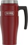 THERMOS Stainless King Vacuum-Insulated Travel Mug, 16 Ounce, Rustic Red.