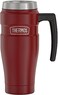 THERMOS Stainless King Vacuum-Insulated Travel Mug, 16 Ounce, Rustic Red.