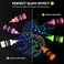 Magicfly Glow in The Dark Paint, 10 Extra Bright Colors(20 ml/0. 7 ozGlow Paint, Long-Lasting Self-Luminous Glow in The Dark Acrylic Paint for Artwork, DIY Projects, Perfect for Halloween Decorations.