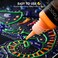 Magicfly Glow in The Dark Paint, 10 Extra Bright Colors(20 ml/0. 7 ozGlow Paint, Long-Lasting Self-Luminous Glow in The Dark Acrylic Paint for Artwork, DIY Projects, Perfect for Halloween Decorations.