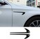 LLKUANG AMG Style Side Air Vent Fender Trim for Mercedes Benz C E GLC Class W205 W213 X253 (Glossy Black.