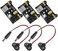 ALAMSCN 3. 3V 5V MB102 Solderless Breadboard Power Supply Module with 9V Battery Clip Power Cable 2. 1x 5. 5mm Male DC Jack Plug for Arduino (Pack of 3.