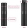 Tekson 5PCS 8ml Travel Perfume Atomizer Refillable, Mini Cologne Spray Bottle Empty, Small Aftershave Portable Sprayer for Liquid Dispenser (Five Colors.
