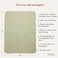 BSHELL Microfiber Cleaning Cloth, (5 Pack,7x6 inch,Cleaning Cloth for GlJewelry , Chamois Cloth for Car, Natural Chamois Car Drying Towel, Microfiber Cleaning Cloth for Electronics.