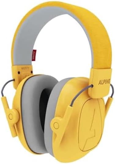 Alpine Muffy Noise Cancelling Headphones for Children aged 3 to 16 Years &ndash; Children's Noise Cancelling Headphones &ndash; Comfortable Hearing Protection with Adjustable Headband.