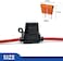 Qizpcer 10 AWG Inline Fuse Holder - 12 Volts Fuse Holder for 40A Blade Fuse (6 Pack.
