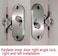 KAFENDA Sliding Door Lock 90 Degree Moving Door Right Angle Buckle Privacy Lock, Sliding barn Door Lock and Latch Bolt Lock cam Lock.