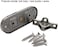 KAFENDA Sliding Door Lock 90 Degree Moving Door Right Angle Buckle Privacy Lock, Sliding barn Door Lock and Latch Bolt Lock cam Lock.