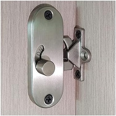 KAFENDA Sliding Door Lock 90 Degree Moving Door Right Angle Buckle Privacy Lock, Sliding barn Door Lock and Latch Bolt Lock cam Lock.