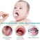 dearlomum Baby Tongue Cleaner, Newborn Toothbrush, 48PCS Disposable Infant Toothbrush Clean Mouth,Gauze Gum Cleaner Oral Cleaning Stick Dental Care for 0-36 Month.