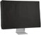 kwmobile Monitor Cover Compatible with 27-28" monitor - Dust Cover Computer Screen Protector - Black.