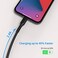 ULIFTUS 1ft iPhone Charge Cable Short, 5Pack USB to Lightning Cord for Fast Charging Stations 1 Foot Compatible with Apple iPhone 12 11 Pro Max Xs 8 7 6 5 Plus, iPad Air/Mini.