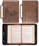 Christian Art Gifts Men's Classic Bible Cover On Wings Like Eagles Mountain Isaiah 40:31, Brown Faux Leather, Large.