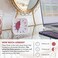 TIME TIMER ( , White Cotton Ball- Home MOD - 60 Minute Kids Visual Home Edition - For Homeschool Supplies Study Tool, for Kids Desk, Office Desk and Meetings with Silent Operation.