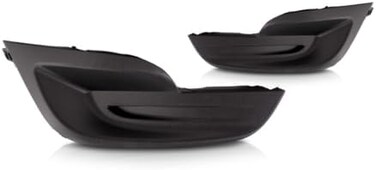 KarParts360 غطاء مصباح الضباب لسيارة نيسان ألتيما 2013 2014 2015 جانب السائق والراكب زوج/مجموعة إطار الشبك أسود محكم سيدان NI1038114NI1039114622573TA0A622563TA0A.