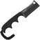 Columbia River Knife &amp; Tool CRKT Minimalist Cleaver EDC Knife: Compact Everyday Carry Fixed Blade Knife, Folts Utility Knife with Black Finish, Resin Infused Fiber Handle, and Sheath 2383K.