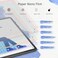 MOBDIK [2 PACK Paperfeel Screen Protector for Samsung Galaxy Tab S9 / Tab S9 FE/Tab S8 / Tab S7 11 inch, Anti-Glare, Touch Sensitivity, with Easy Installation Kit, Write Like on Paper.