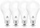 مصابيح LED من Energetic Lighting تعادل 150 وات، مصابيح إضاءة فائقة السطوع 2600 لومن، ضوء نهاري 5000 كلفن، مصباح LED قابل للتعتيم A21، قاعدة E26 قياسية، مدرج في قائمة UL، مصنف للاستخدام في الأماكن الرط