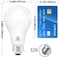 مصابيح LED من Energetic Lighting تعادل 150 وات، مصابيح إضاءة فائقة السطوع 2600 لومن، ضوء نهاري 5000 كلفن، مصباح LED قابل للتعتيم A21، قاعدة E26 قياسية، مدرج في قائمة UL، مصنف للاستخدام في الأماكن الرط