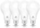 مصابيح LED من Energetic Lighting تعادل 150 وات، مصابيح إضاءة فائقة السطوع 2600 لومن، ضوء نهاري 5000 كلفن، مصباح LED قابل للتعتيم A21، قاعدة E26 قياسية، مدرج في قائمة UL، مصنف للاستخدام في الأماكن الرط