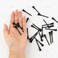 AUEAR, 50 Pack Case Fan Soft Silicone Anti Noise Reducing Vibration Screws Fan Rivet Mounting for Pack Case Fan or CPU Fan.