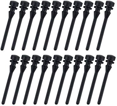 AUEAR, 50 Pack Case Fan Soft Silicone Anti Noise Reducing Vibration Screws Fan Rivet Mounting for Pack Case Fan or CPU Fan.