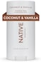 Native Deodorant Contains Naturally Derived Ingredients, 72 Hour Odor ControlDeodorant for Women and Men, Aluminum Free with Baking Soda, Coconut Oil and Shea ButterCoconutVanilla.