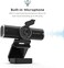 Amcrest 4-Megapixel Webcam w/MicrophonePrivacy Cover, Web Cam USB Camera, Computer HD Streaming Webcam for PC DesktopLaptop w/Mic, Wide Angle LensLarge Sensor for Superior Low Light (AWC496.