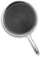 HexClad 12" Commercial Hybrid Griddle with Hand Cast Cool Handle.